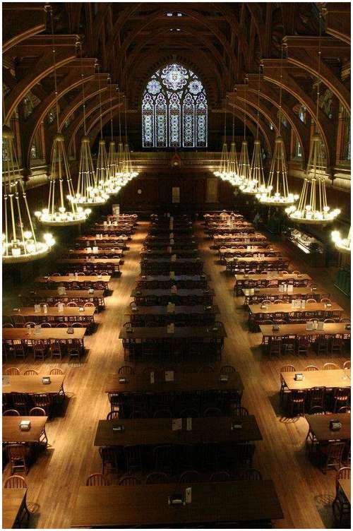 Beautiful canteen of Harvard University 7 Melihat Kemewahan Kanti 
di Harvard Univesity