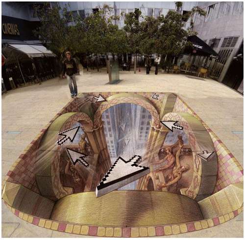 Kurt Wenner的街头3D艺术画