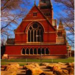 Beautiful canteen of Harvard University