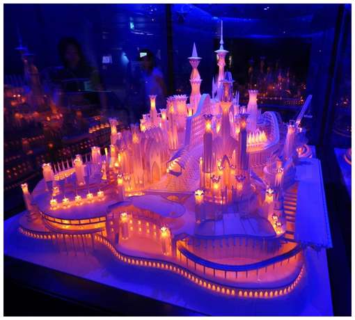 Amazing-Paper-Craft-Castle-On-the-Ocean-2