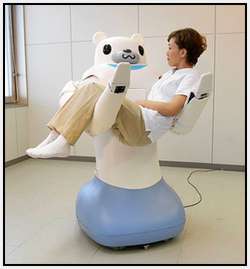 Robotic-Bear-Helps-Nurses-Carry-Patients