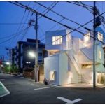 Entertaining and Unusual Family House Built in Tokyo