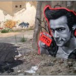 Famous People and Movie Roles as Graffiti all Over Berlin