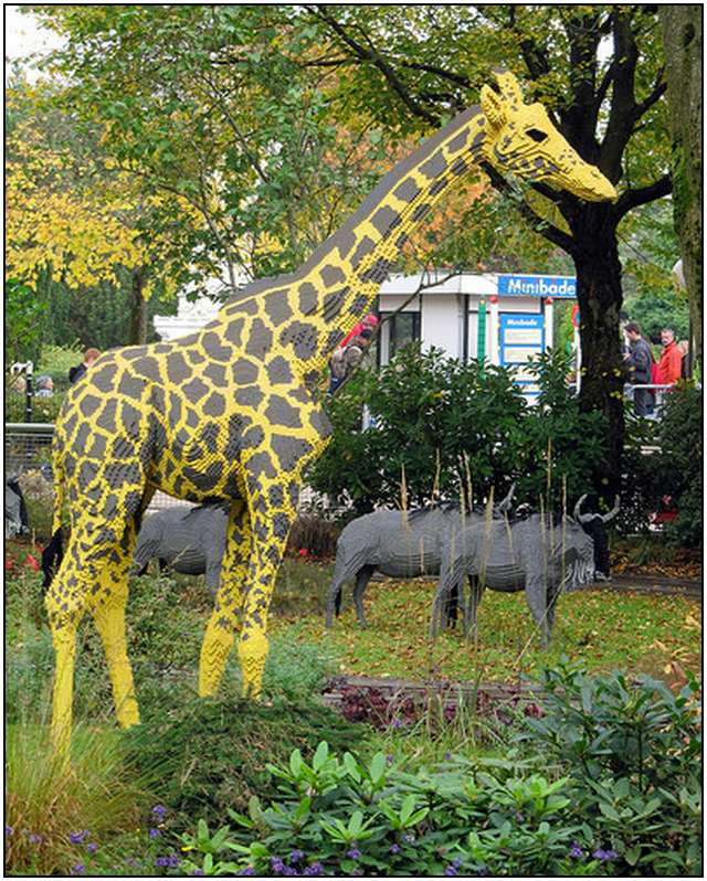 Bronx Zoo Opens Kid-Friendly Safari With Lego Animals